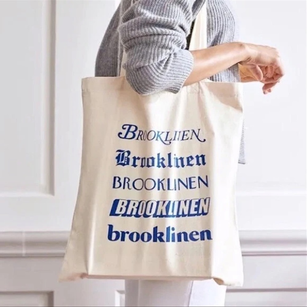 Brooklinen Cream Tote Bag